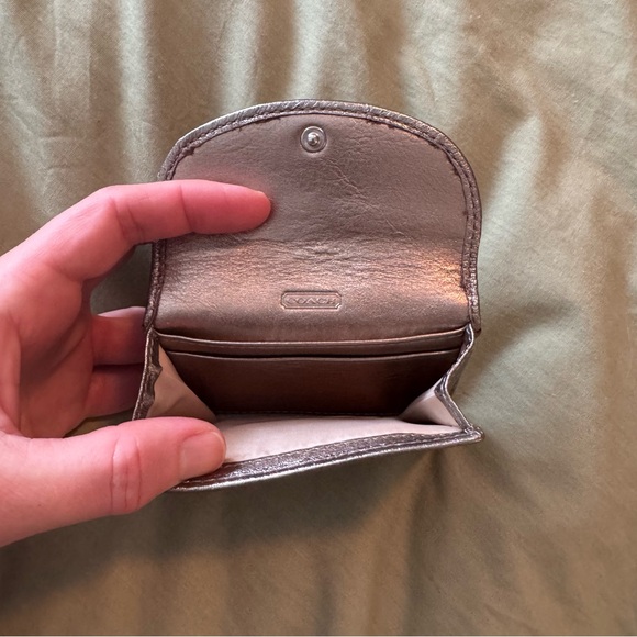 Coach Metallic Wallet - Picture 4 of 4
